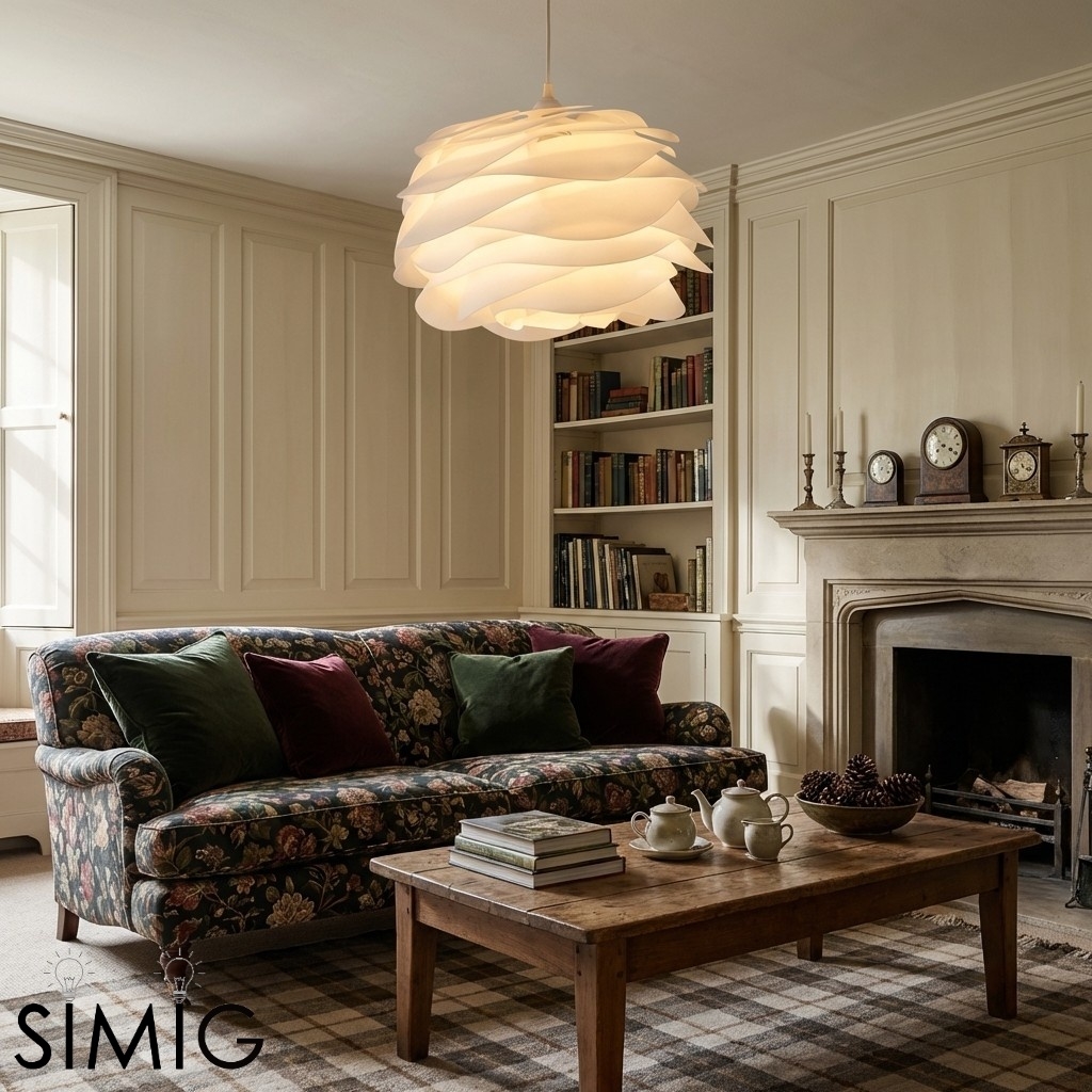 Rose Petal Sculptural Nordic Pendant Lamp - Lamp for Bedroom Glow S397
