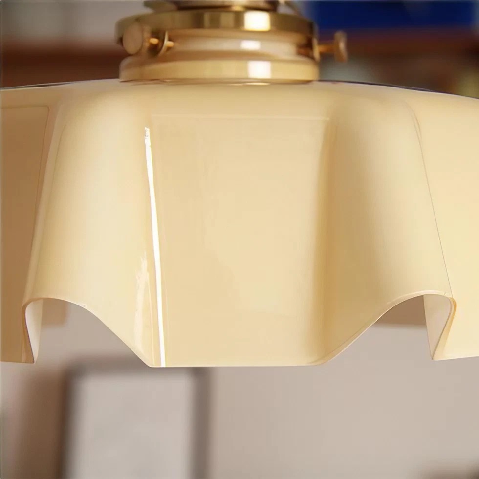 Retro Minimalist Glass Pendant Light