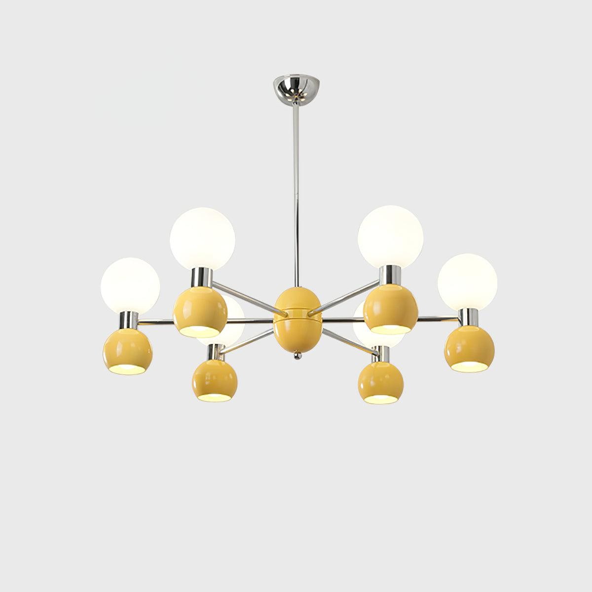 Modern Minimalist Multiple Head Metal Chandelier M212