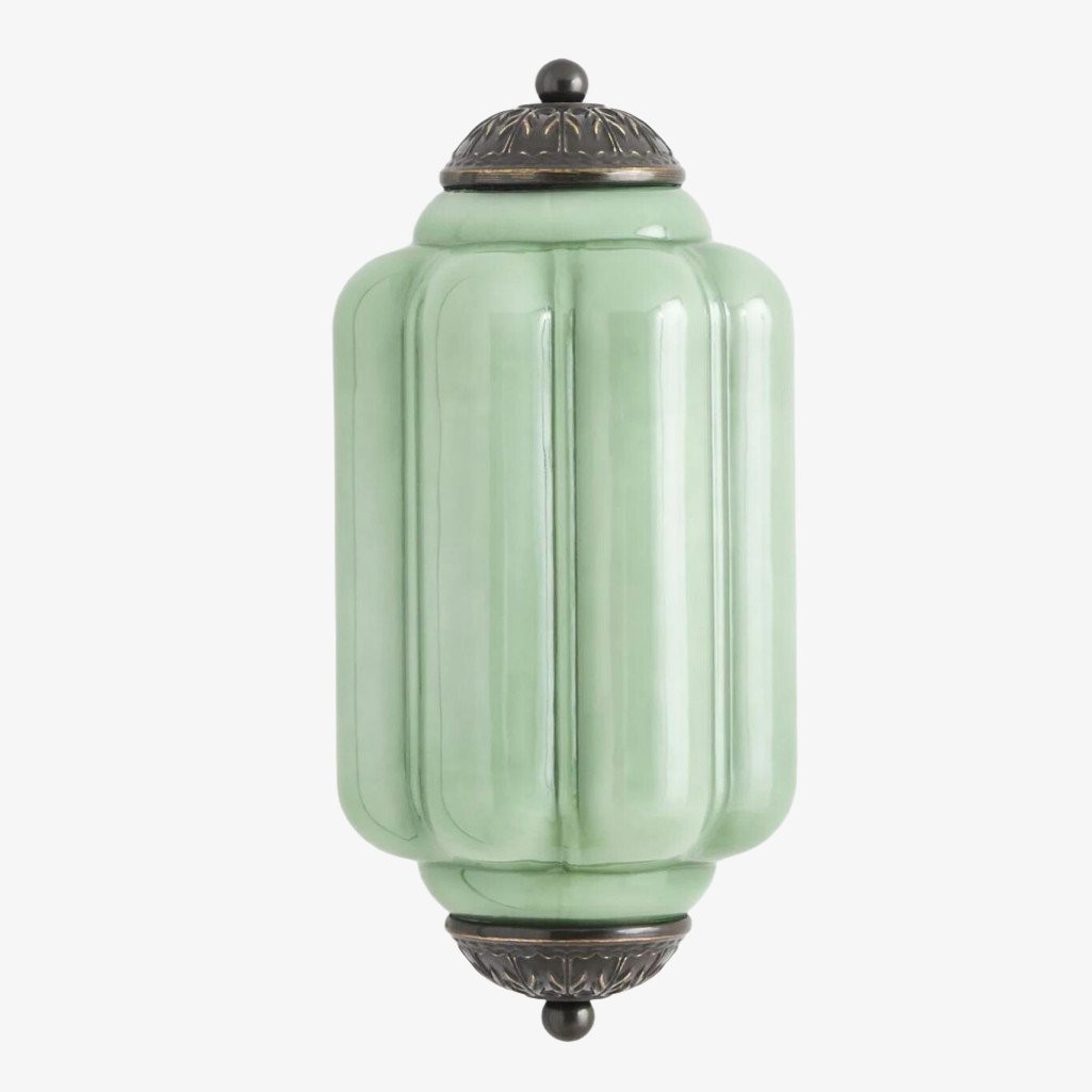 Eloise Elegant Glass Wall Sconce - Vintage Lighting for Bedroom T290
