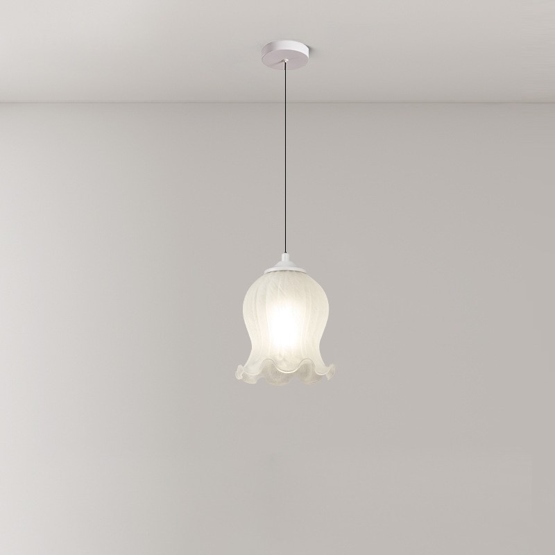 Nordic Flower Bud Glass Pendant Light S89