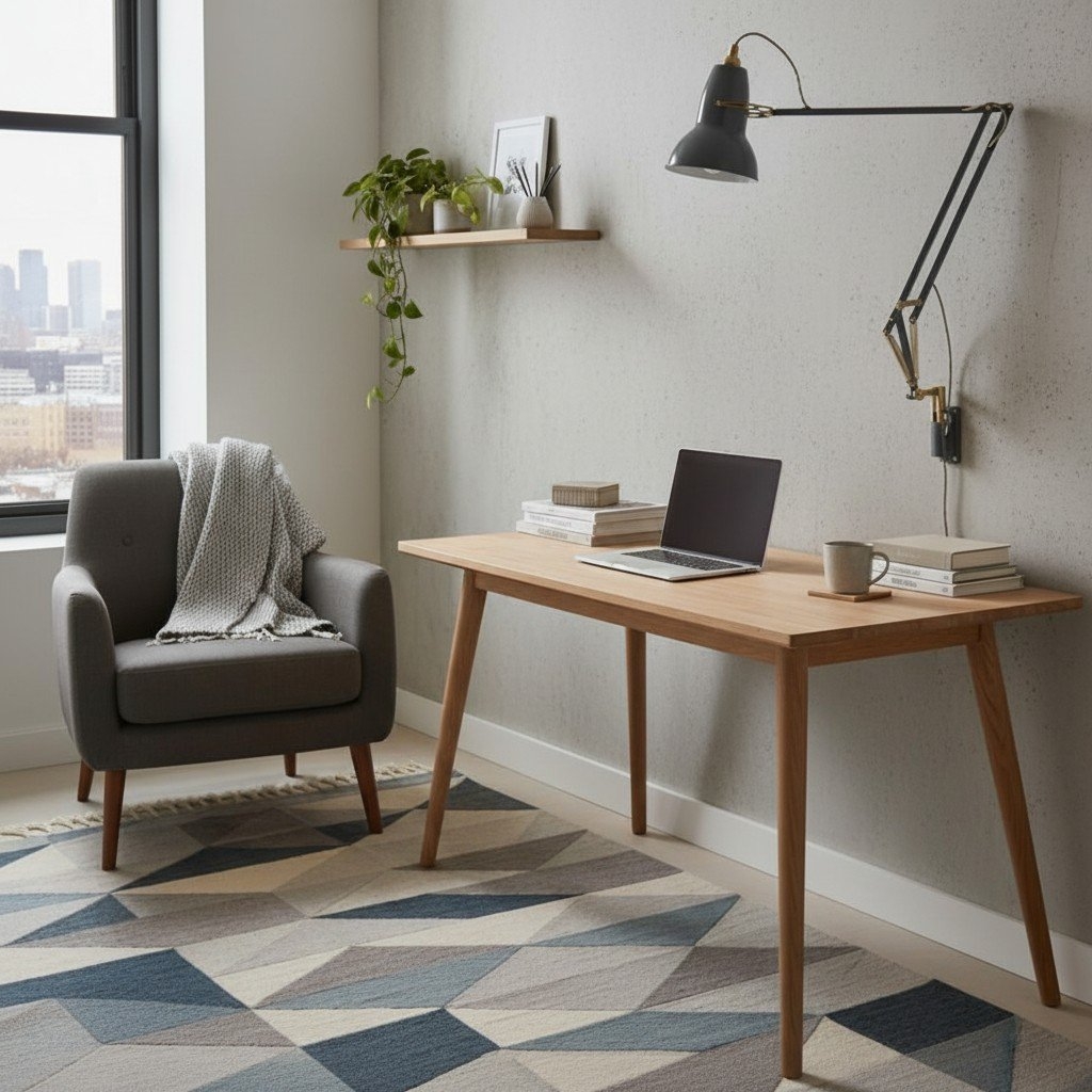 Modryx Modern Adjustable Wall Lamp - Focused Task Light for Office T576