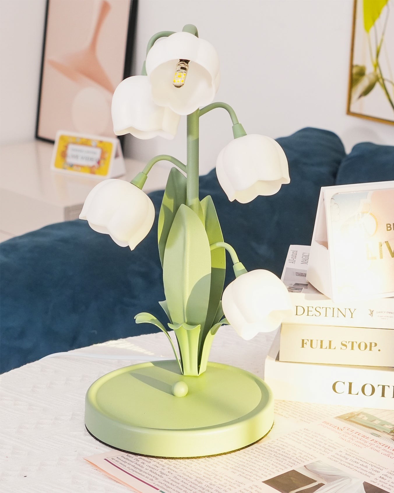 Lily Of The Valley Table Lamp P062