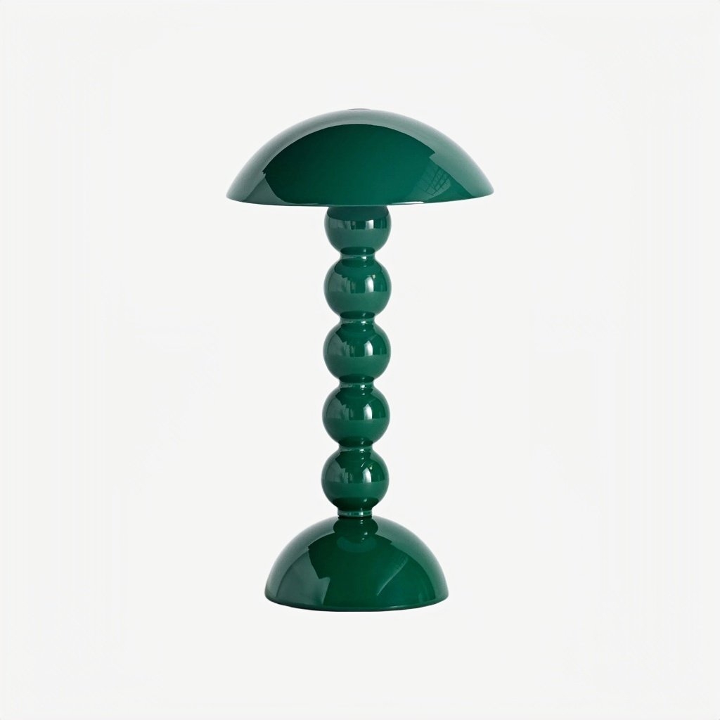 Modo LED Table Lamp - Orb-Stacked Base Mushroom Shade Perfect for Living Room or Bedroom T722
