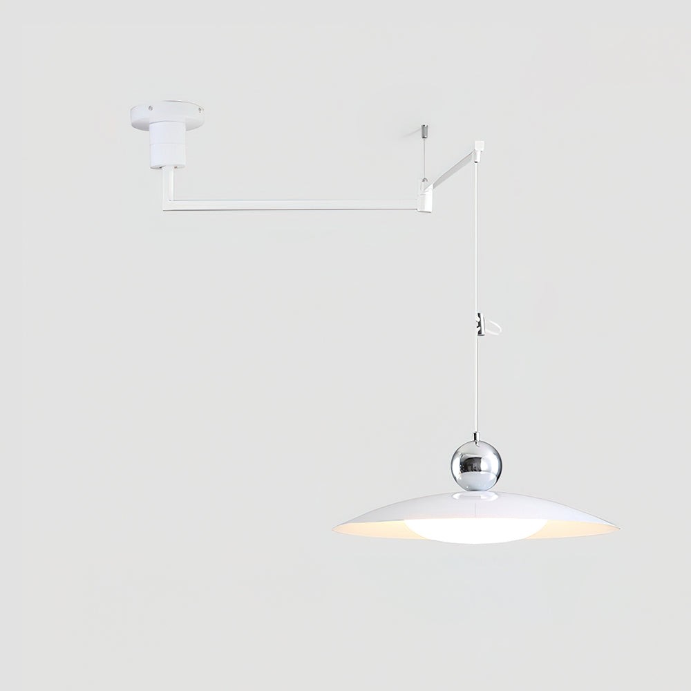 Nordic Flying Saucer Swing Arm Movable Pendant Light M111