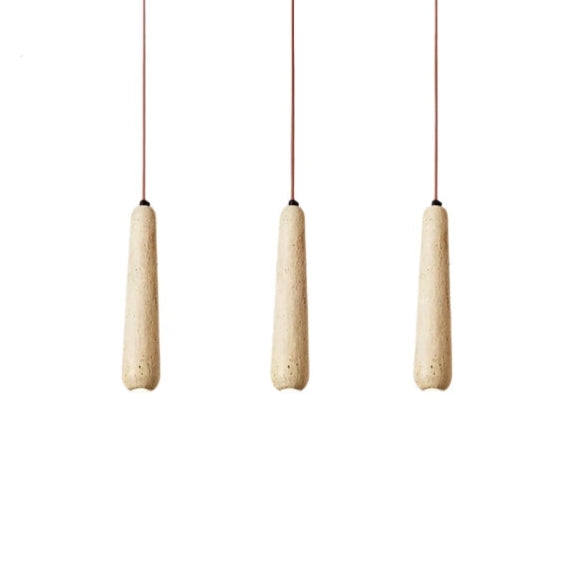 Travertine Tube Pendant Light T2146