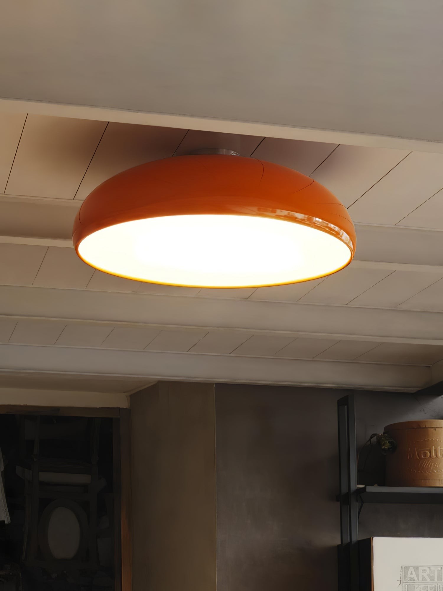 Space Orange Ceiling Lamp M430