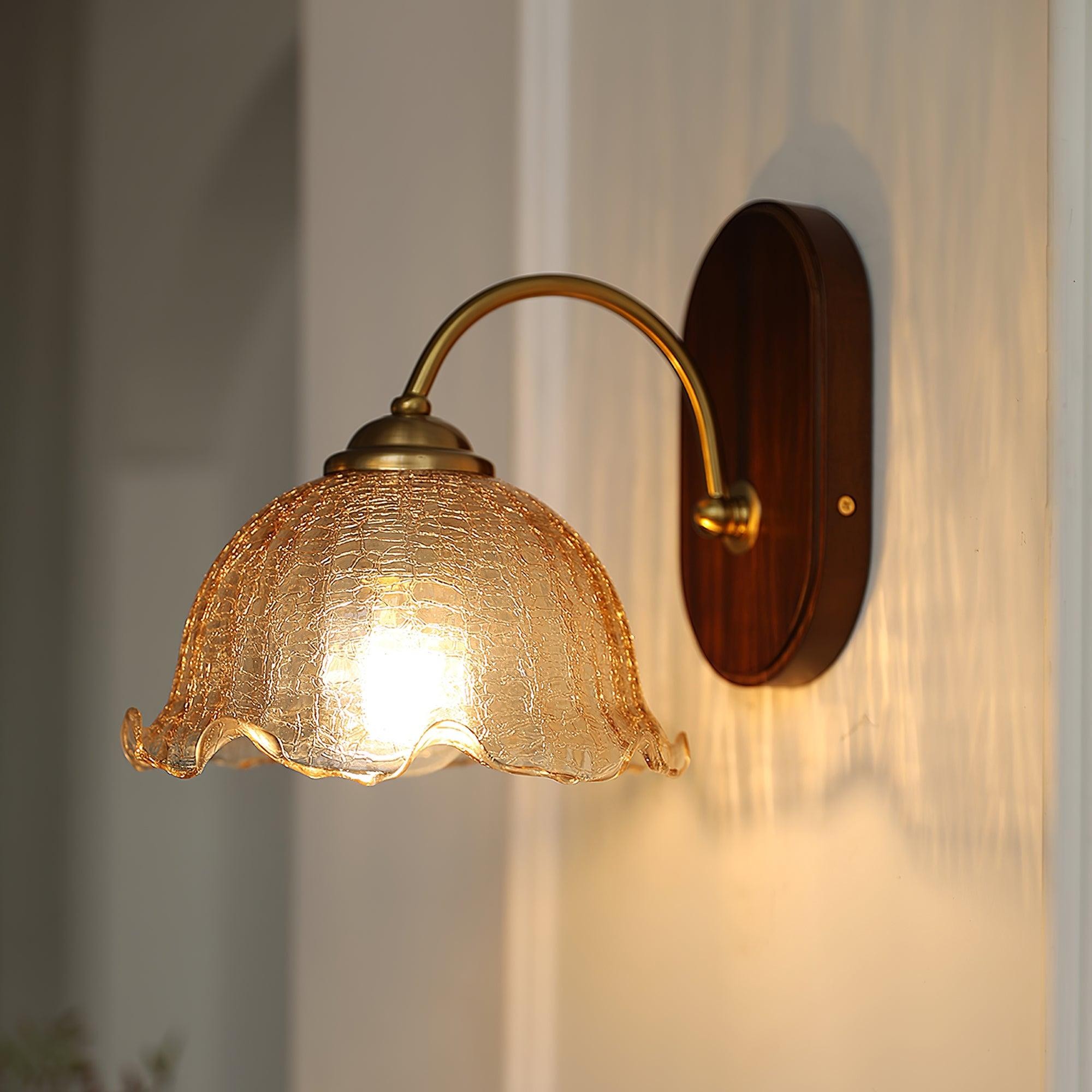Vintage Flower Wall Lamp M208