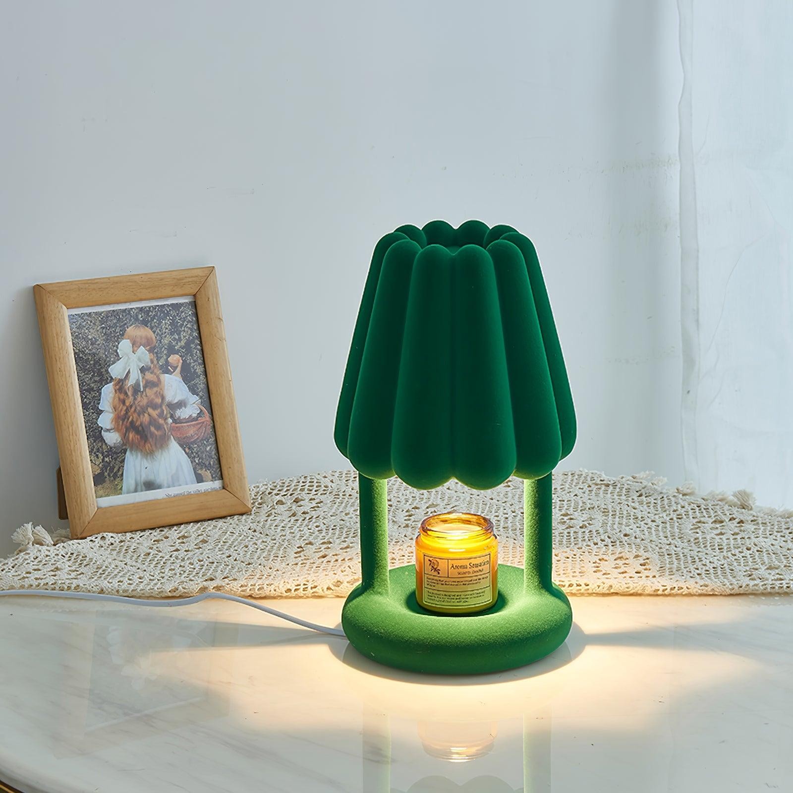 Ice Cream Flocked Resin Table Lamp M463