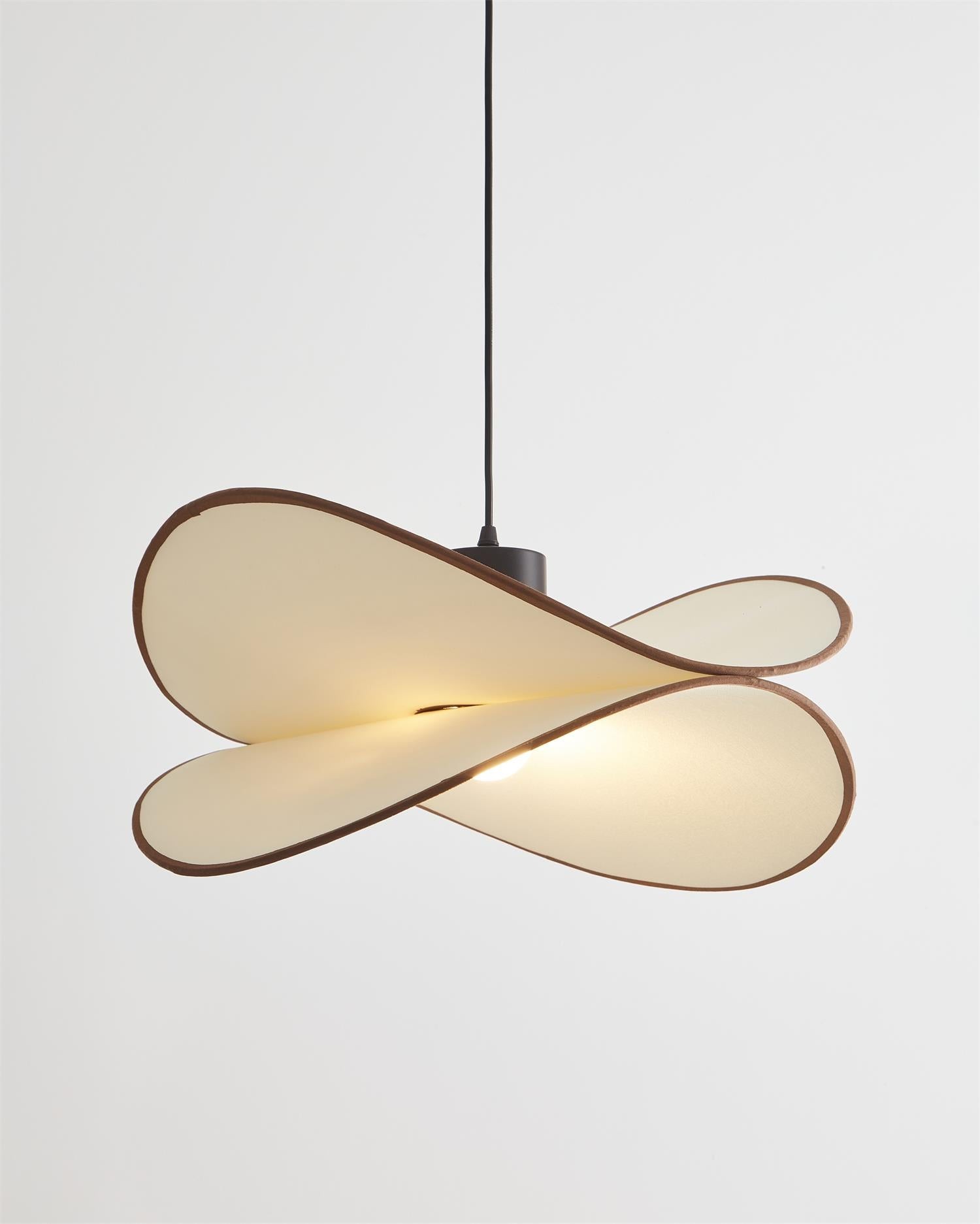 Wabi Sabi Fabric Crisp Pendant Lamp M256