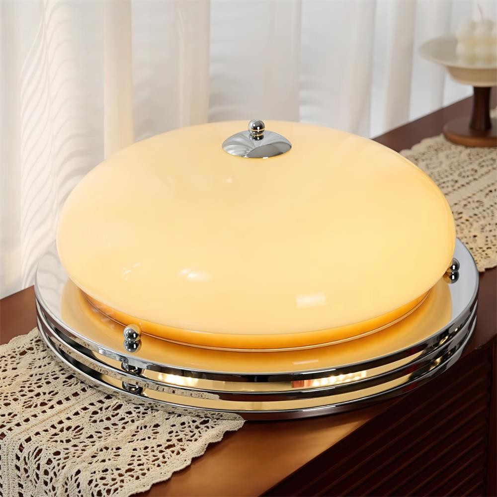 Bauhaus Egg Tart Ceiling Light P034