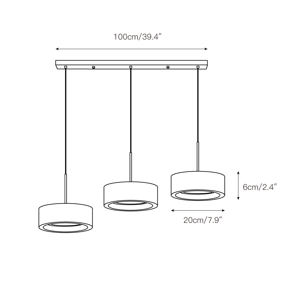 Elancourt Pendant Lamp T1888