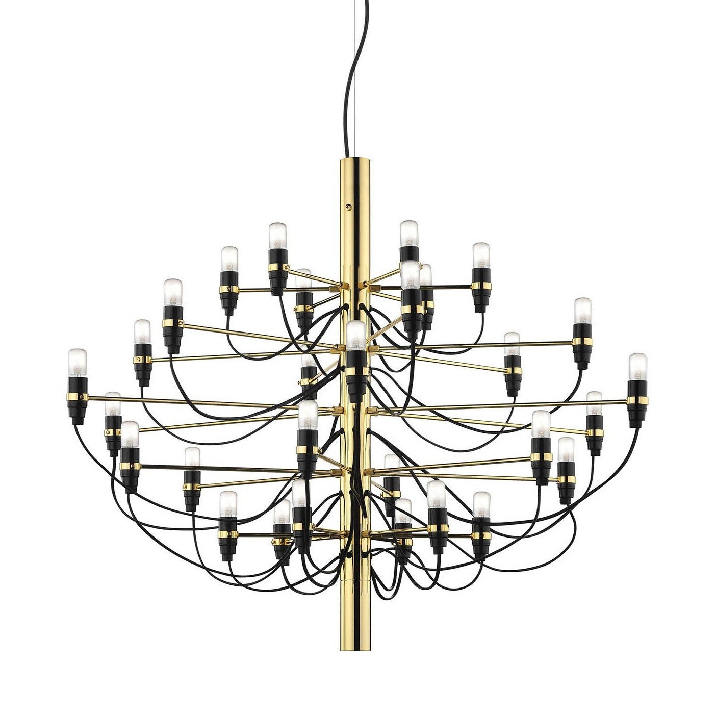 Tendrila Multi-Light Chandelier - Industrial Style Pendant Light for Dining Room