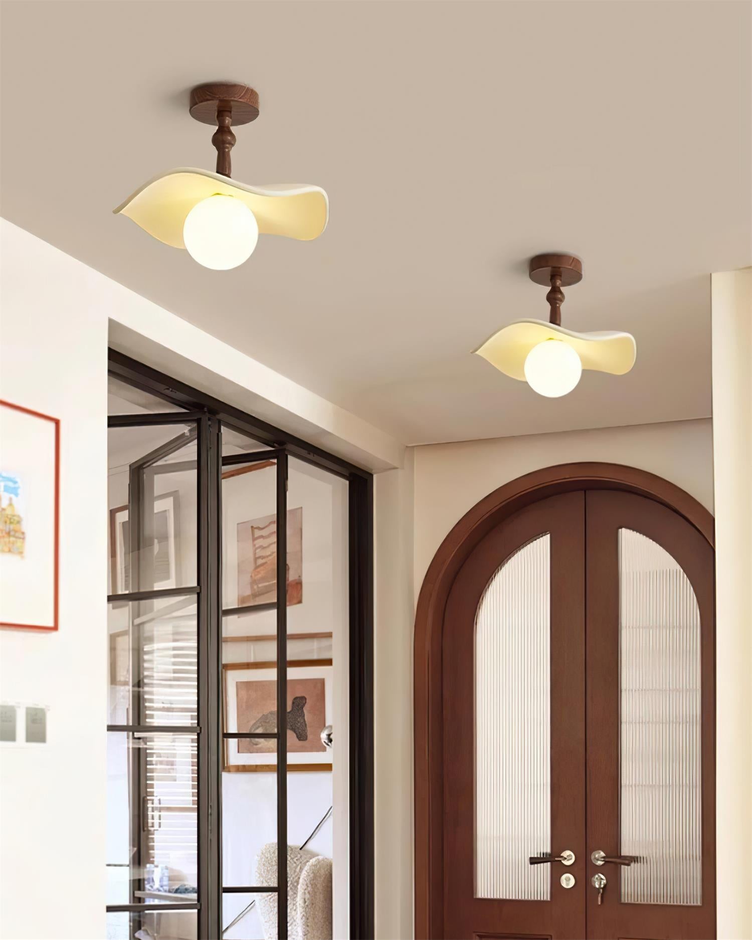 Nordic Wood Grain Ceiling Light P070