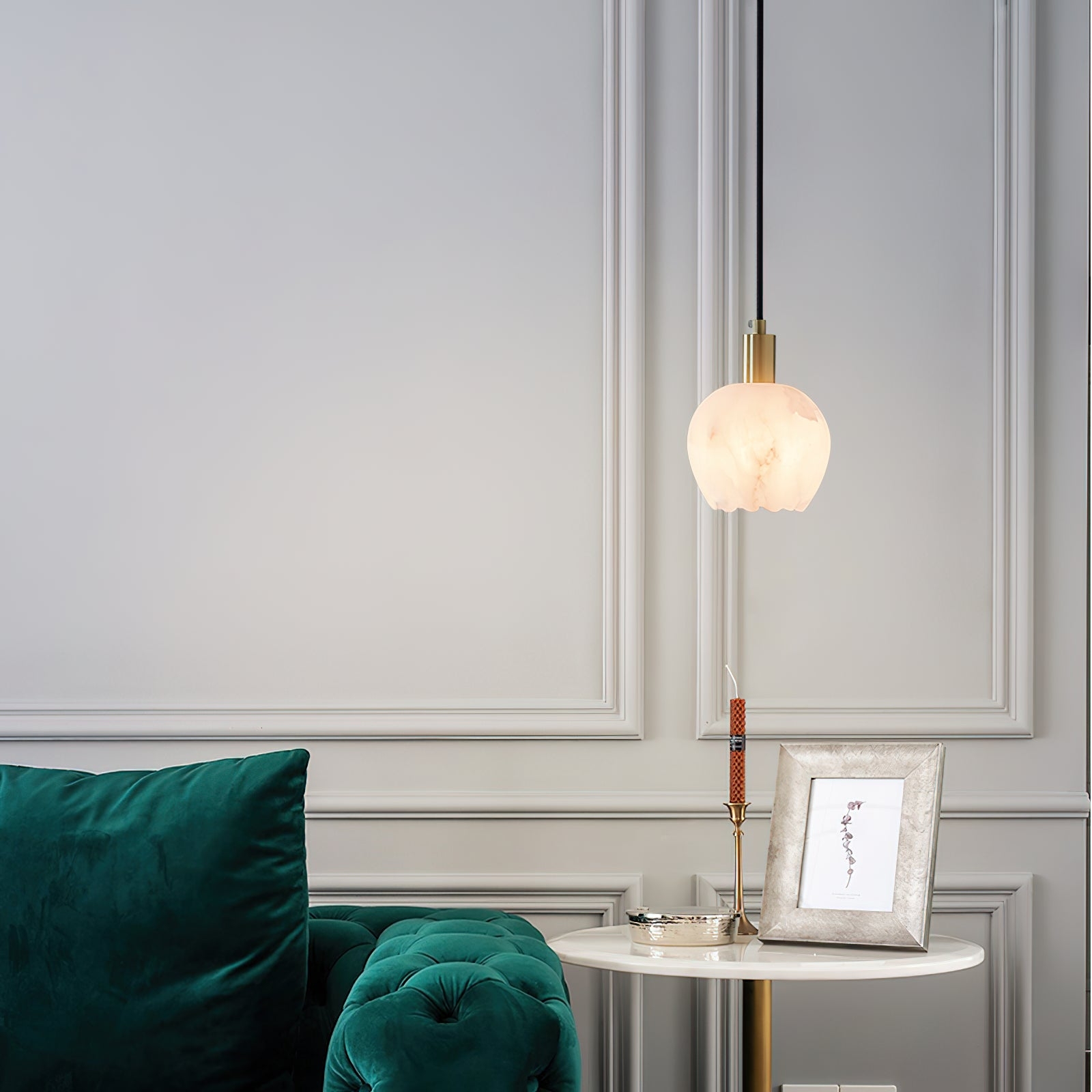 Lilin Alabaster Pendant Light T1648