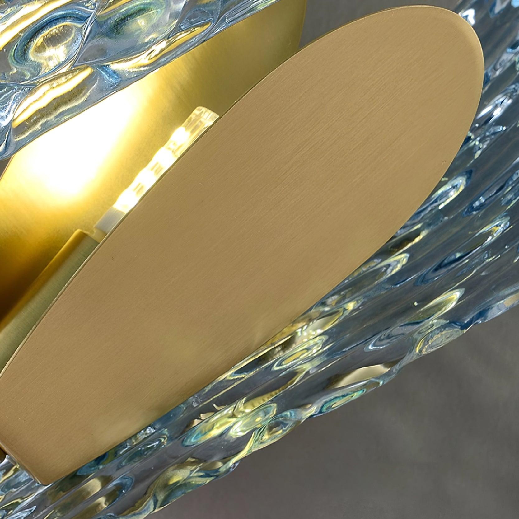 Creative Light Luxury Blue Ribbon Wall Lamp M182