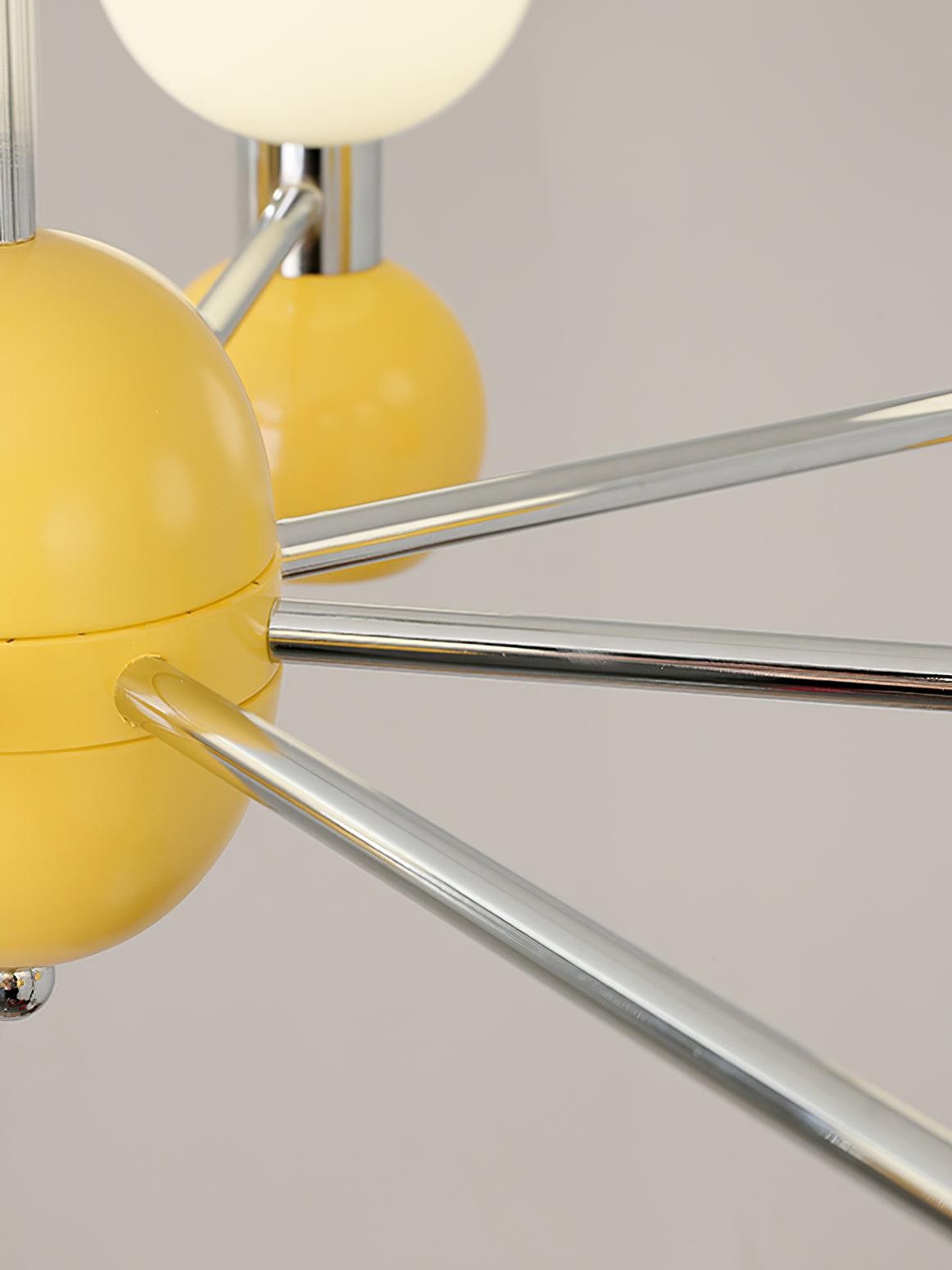 Modern Minimalist Multiple Head Metal Chandelier M212