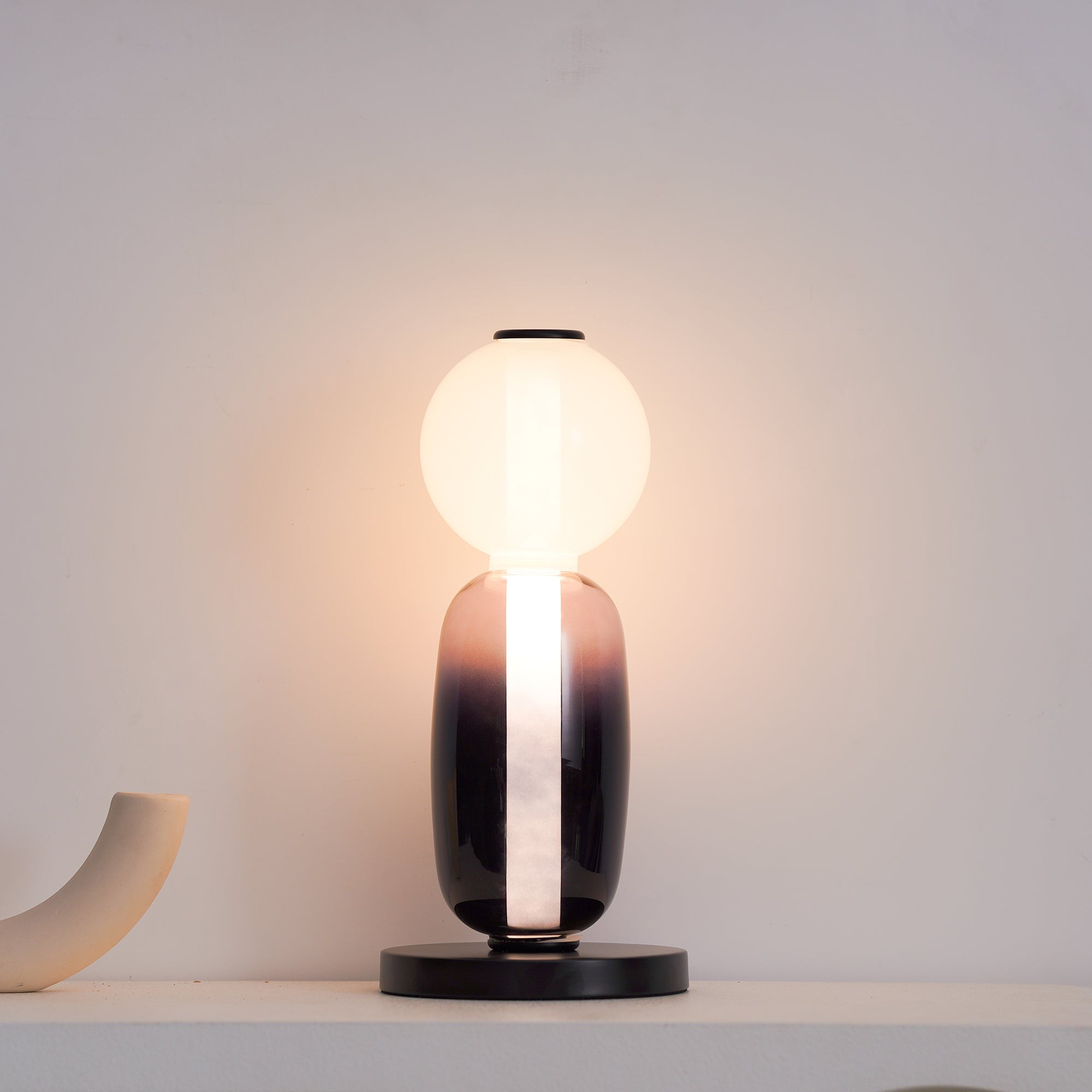 Nordic Minimalist Creative Luxury Gourd Glass Table Lamp M382