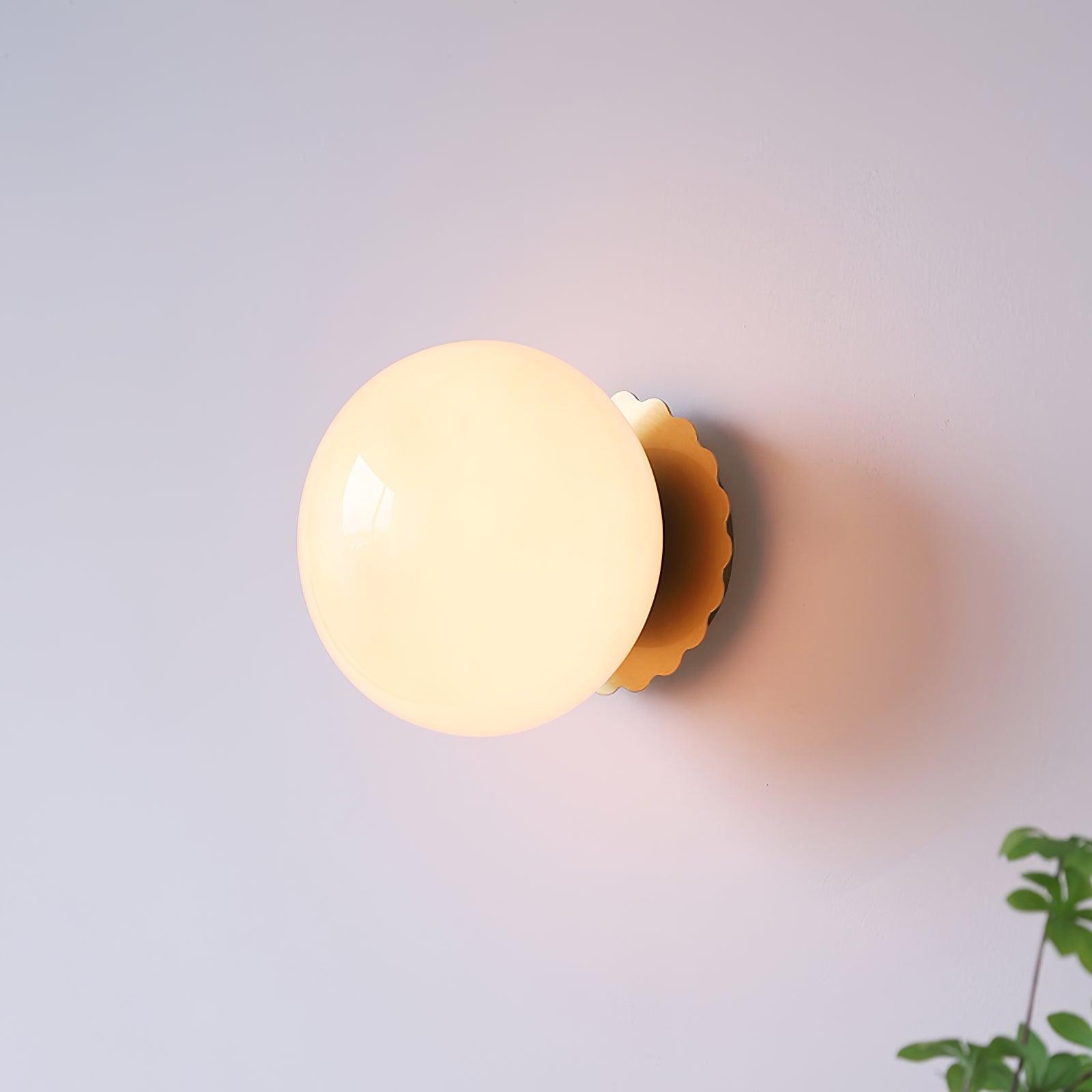 Bauhaus Spherical Glass Wall Lamp S176