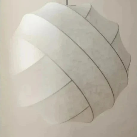 Wabi Sabi Silk Ball Japandi Pendant Light T2107
