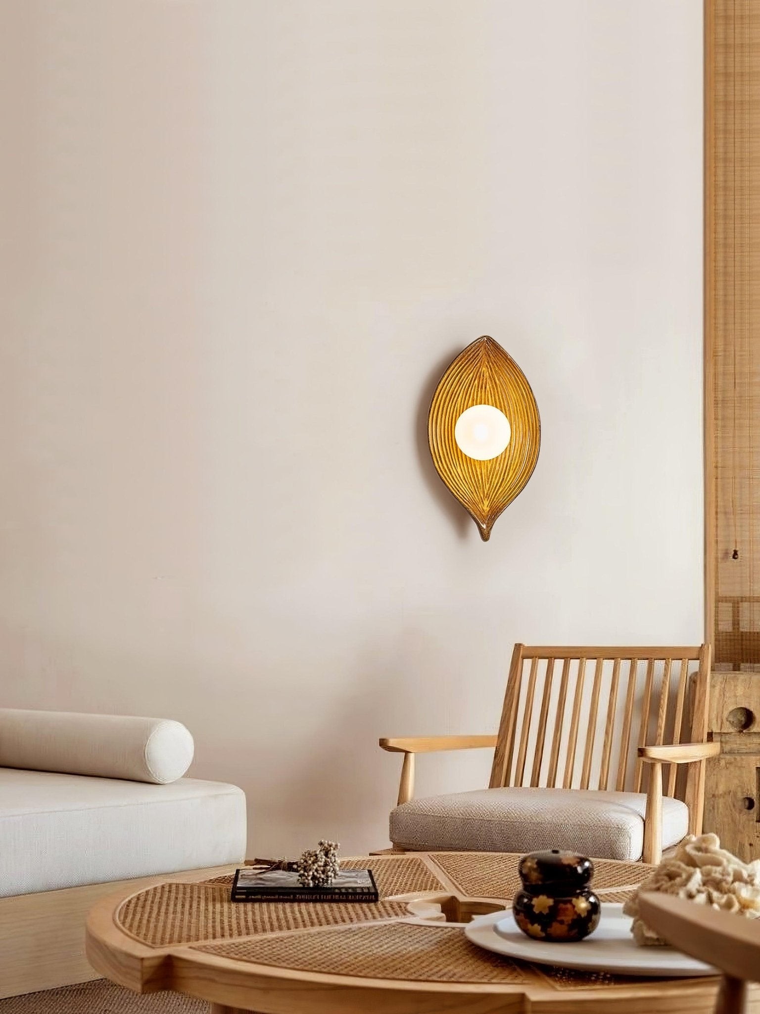 Leaf Canoe Wall Sconce M442