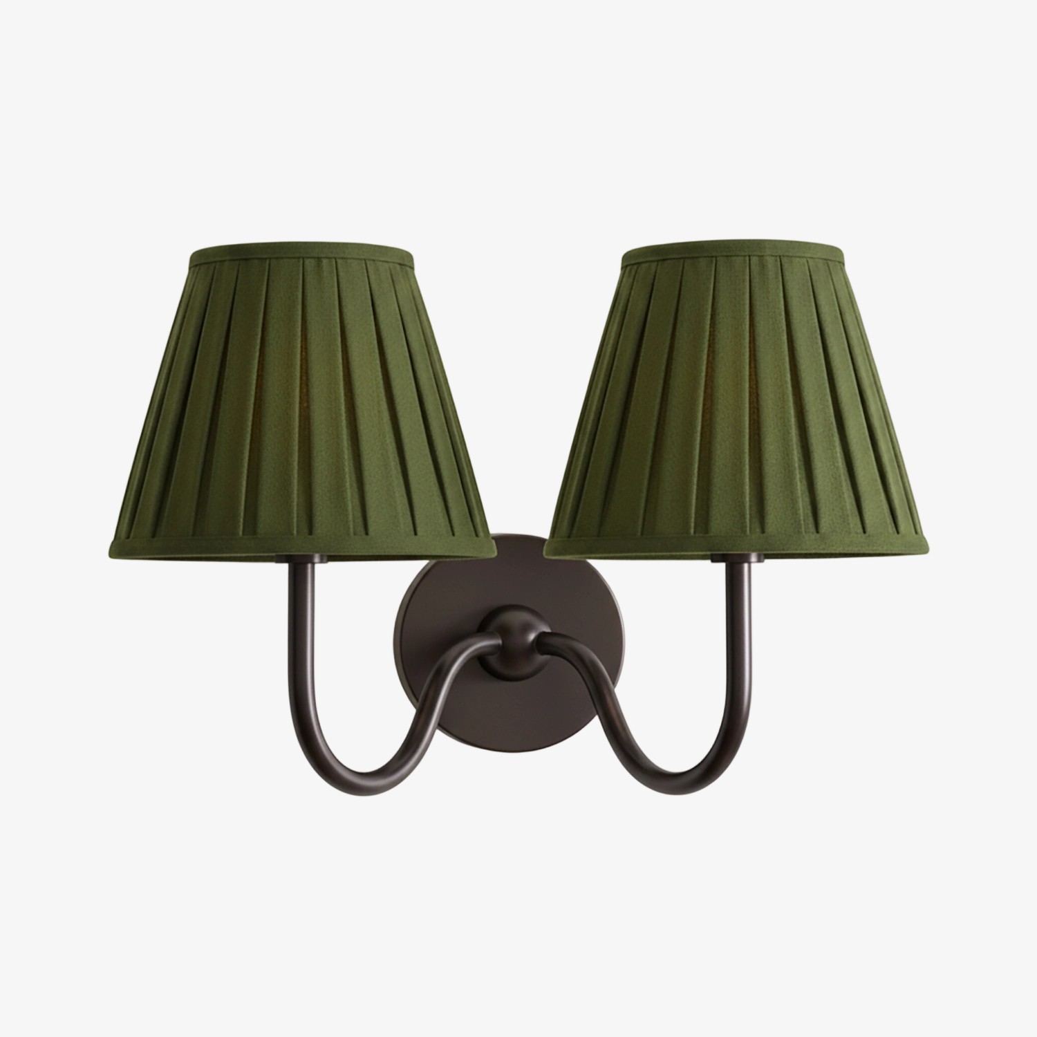 Luvora Modern Pleated Shade Wall Lamp for Bedroom & Living Room T036