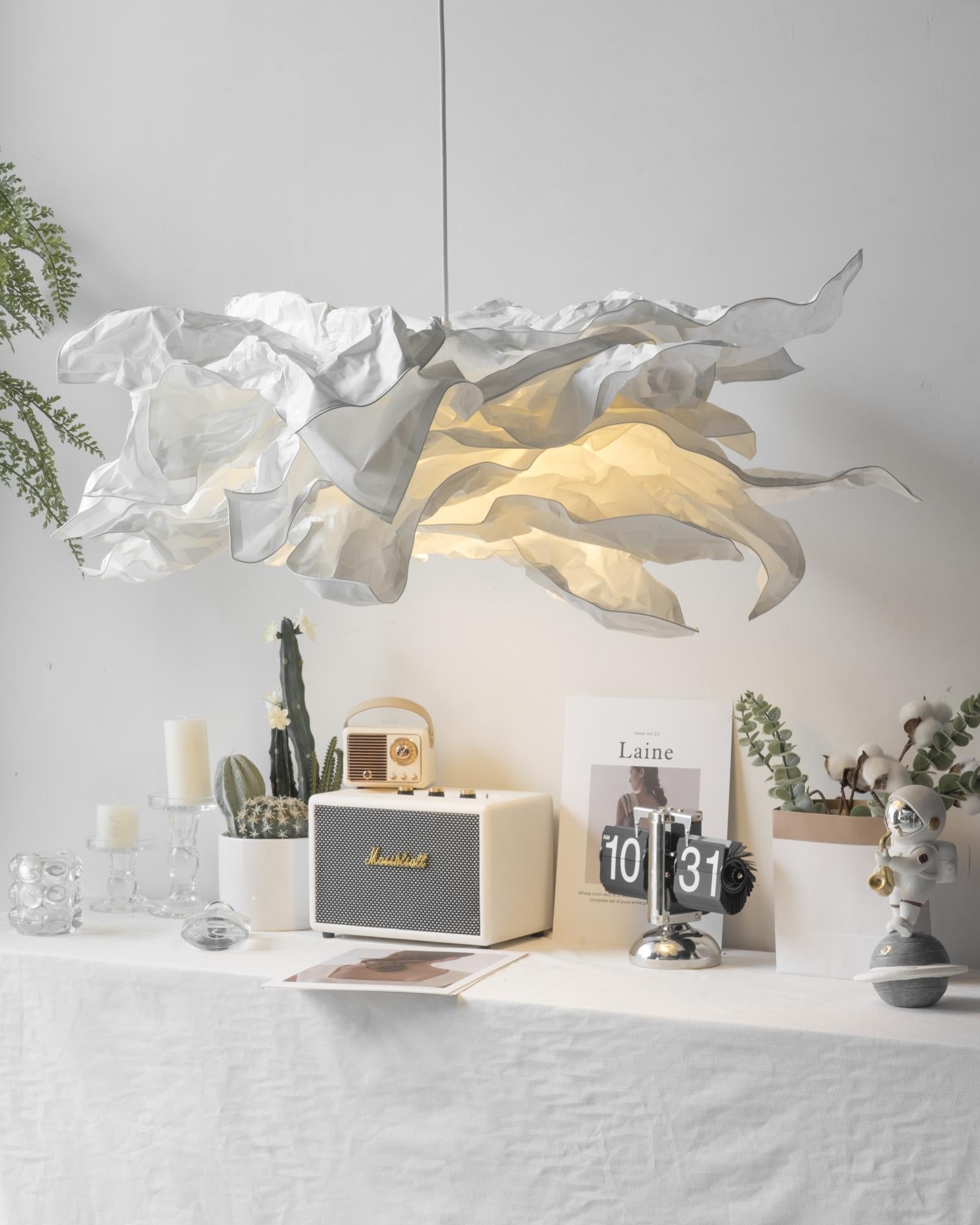 Paper Plug In Pendant Lamp T1311
