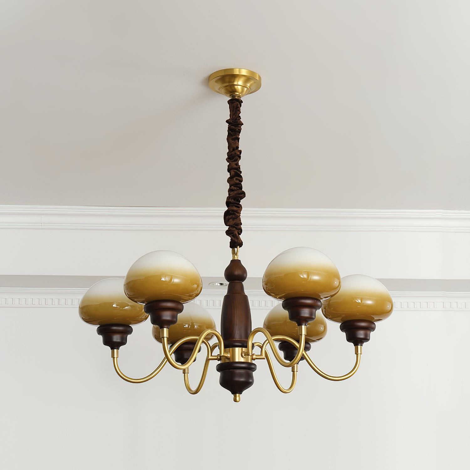 American Retro Mushroom Chandelier M130