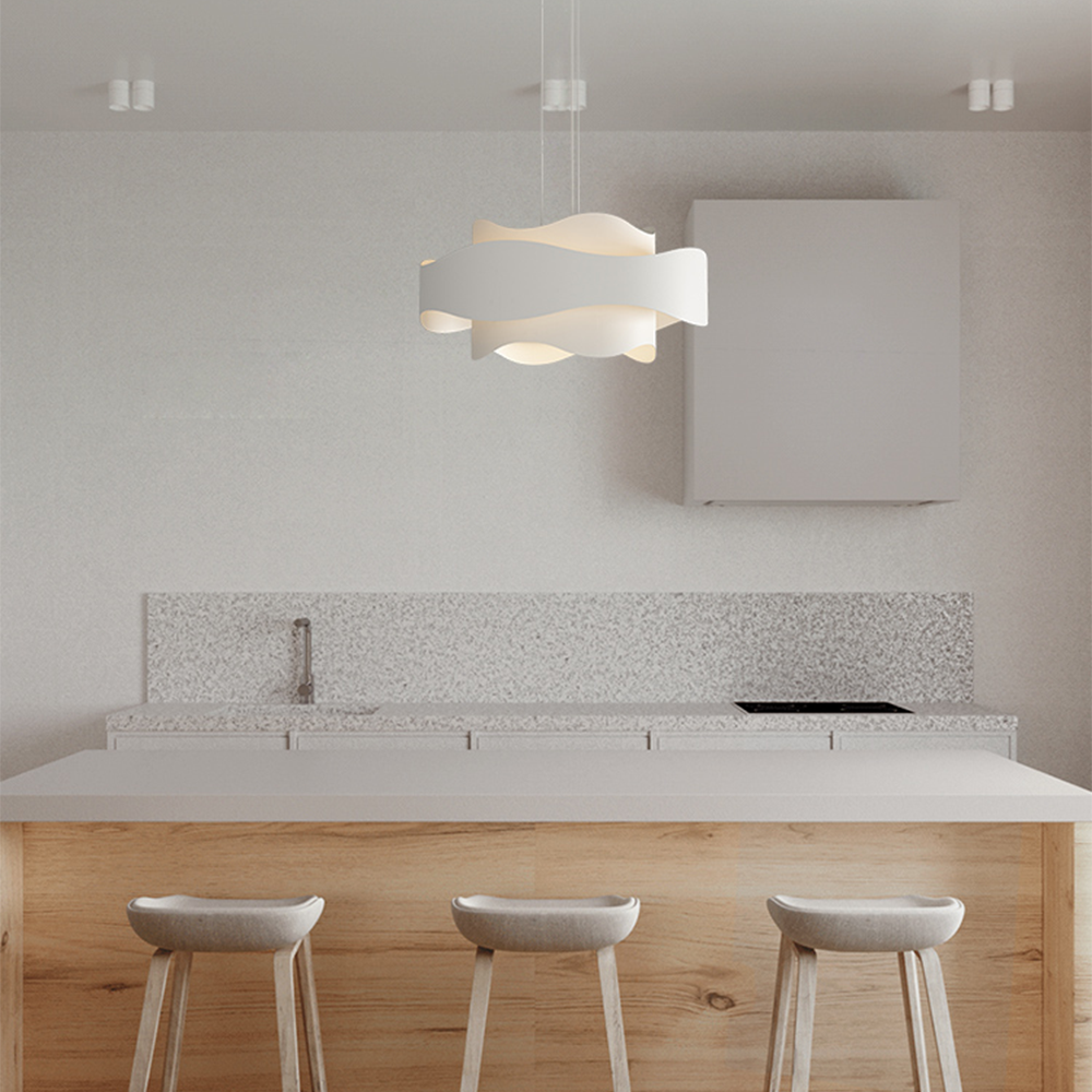 Cream Style Modern Minimalist Bedroom Pendant Light M62