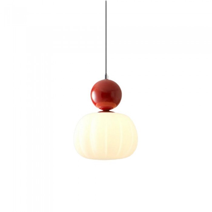 Ornavigo Cream Bauhaus Pumpkin Pendant — Living Room & Dining Area S199