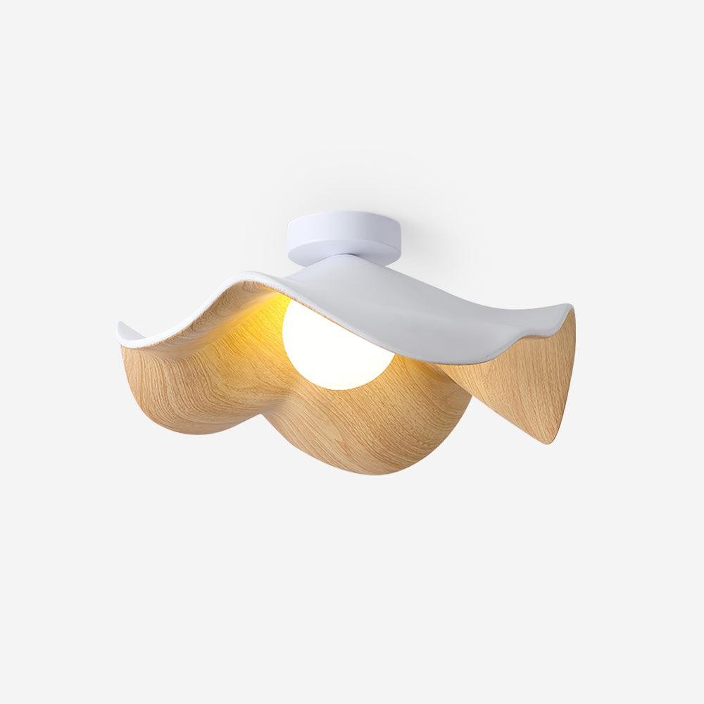 New Modern Simple Walnut Grain Ceiling Light M71
