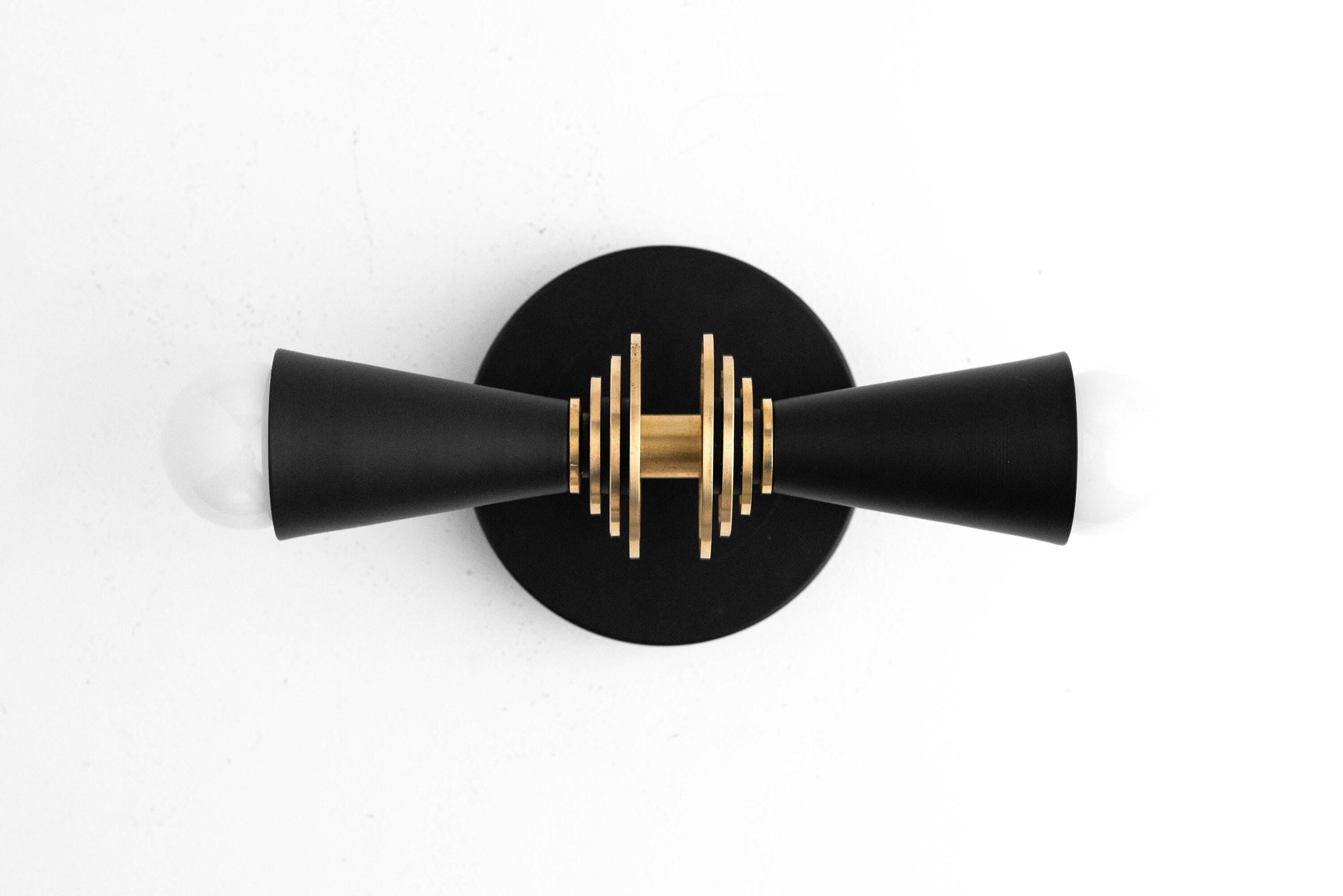 Pyralis Cone Art Deco Wall Light - Multi-Directional Sconce for Vanity or Wall T345