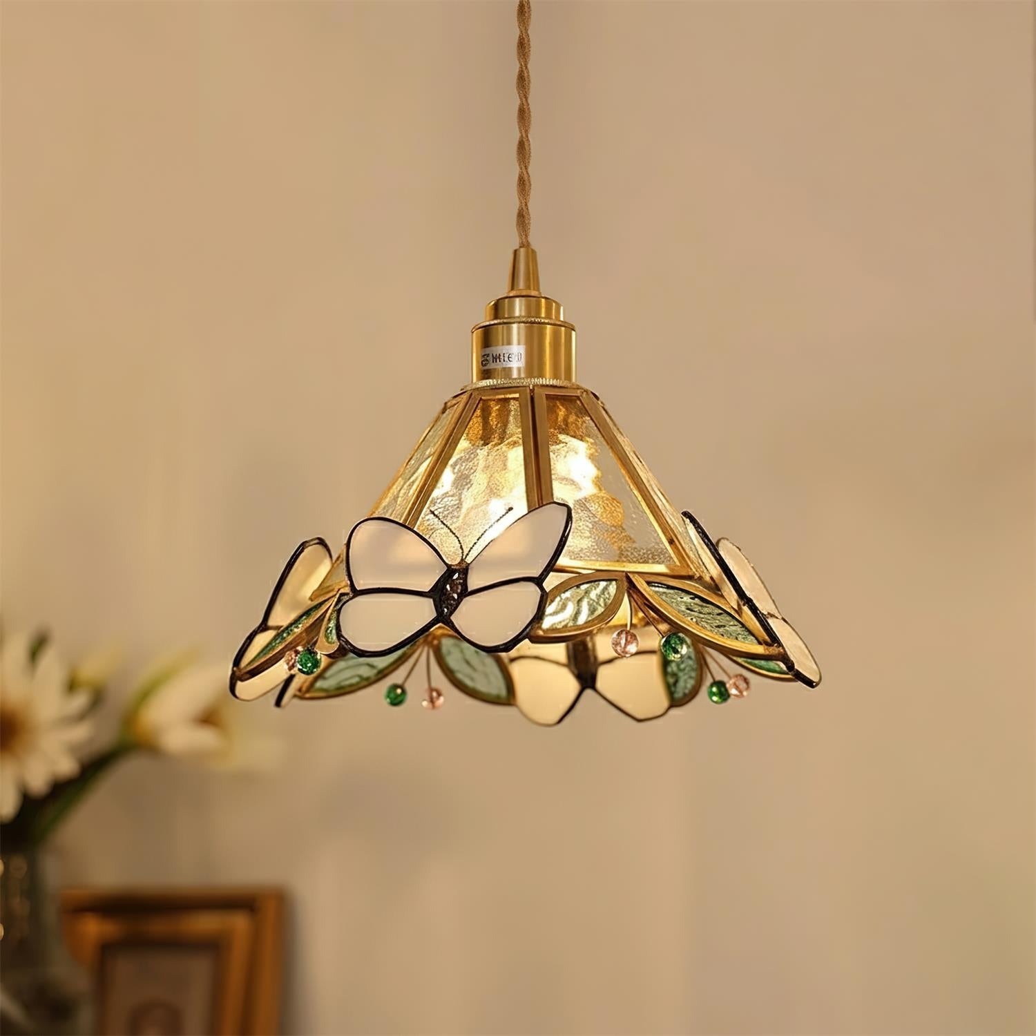 Butterfly Jewel Pendant Lamp T1468