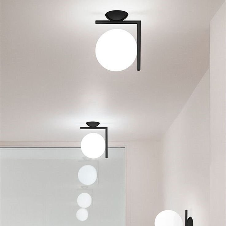 Iscalia Wall/Ceiling Light – Globe Design for Living Room