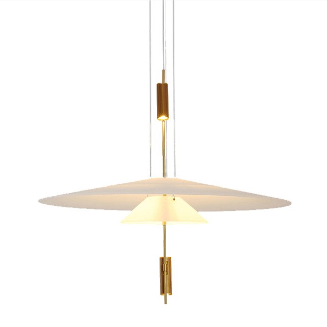 Plumeo Chandelier - Modern Layered LED Pendant for Living Room