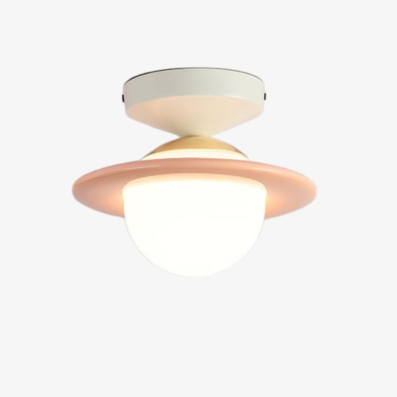 Olevira Modern Minimalist Colorful Ceiling Light - Mount for Bedroom or Living Room T1117