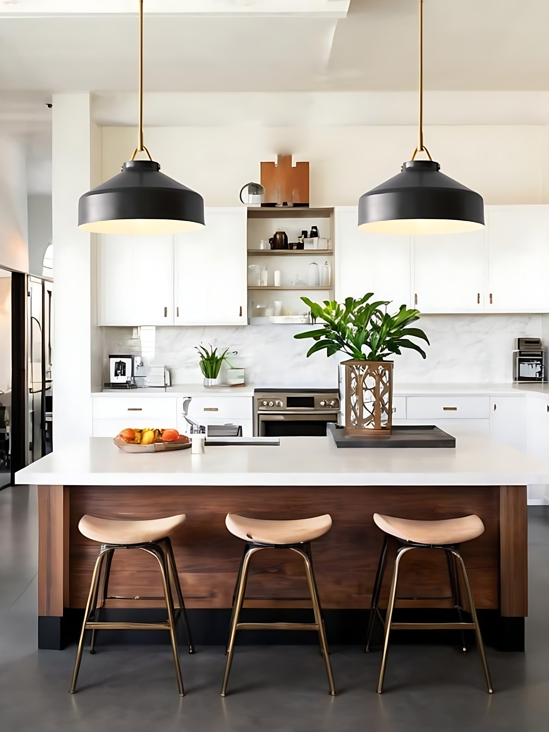 Nordic Minimalist Metal Pendant Light G89