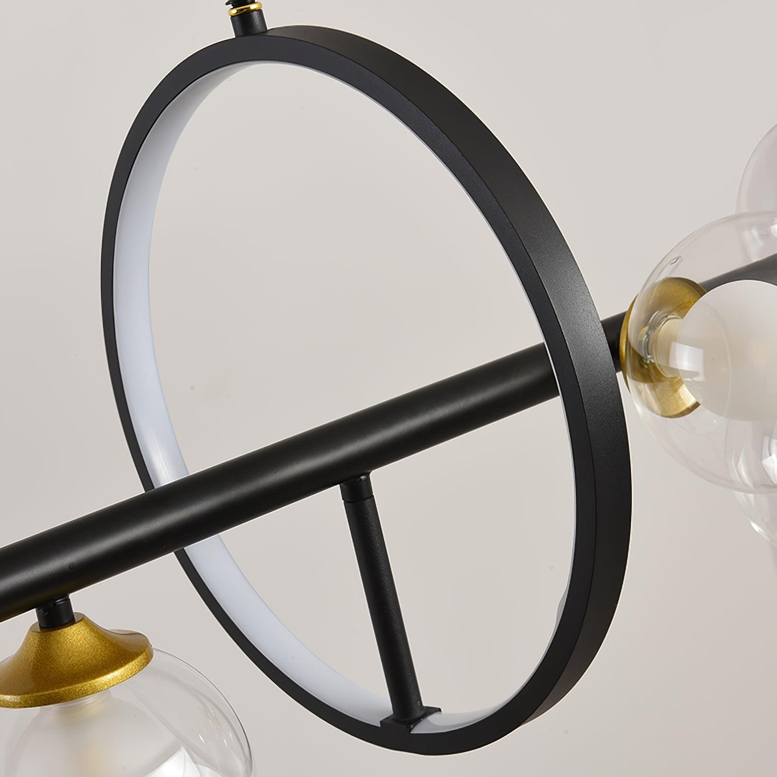 Creative Horizontal Long Bar Chandelier M553