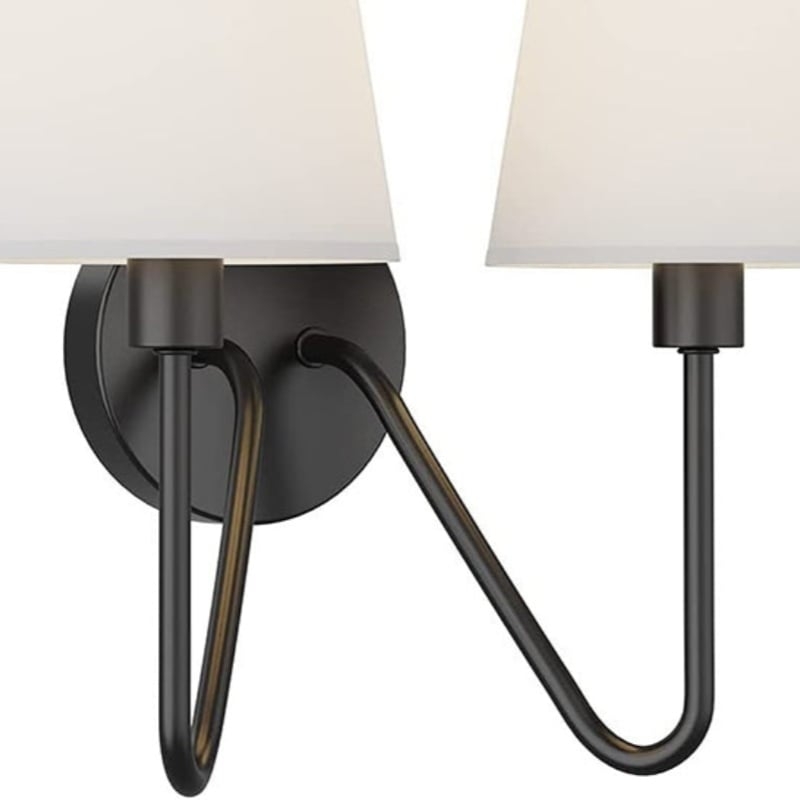 Arcuma Fabric Wall Sconce – Stylish Shade for Bedroom Lighting T500