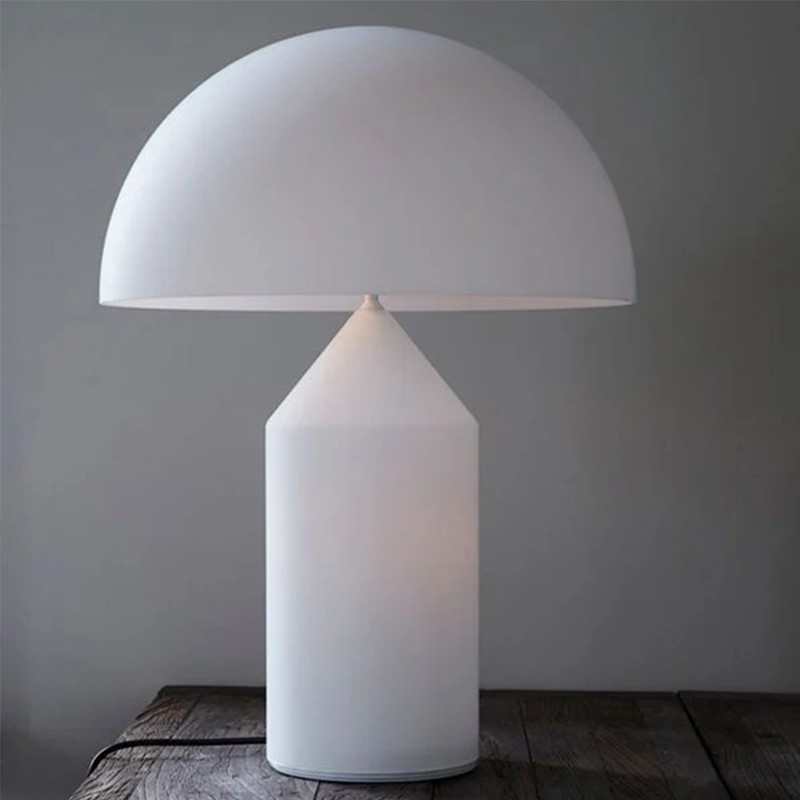 HaloVell Table Lamp Sculptural Dome - Modern Bedroom Lighting