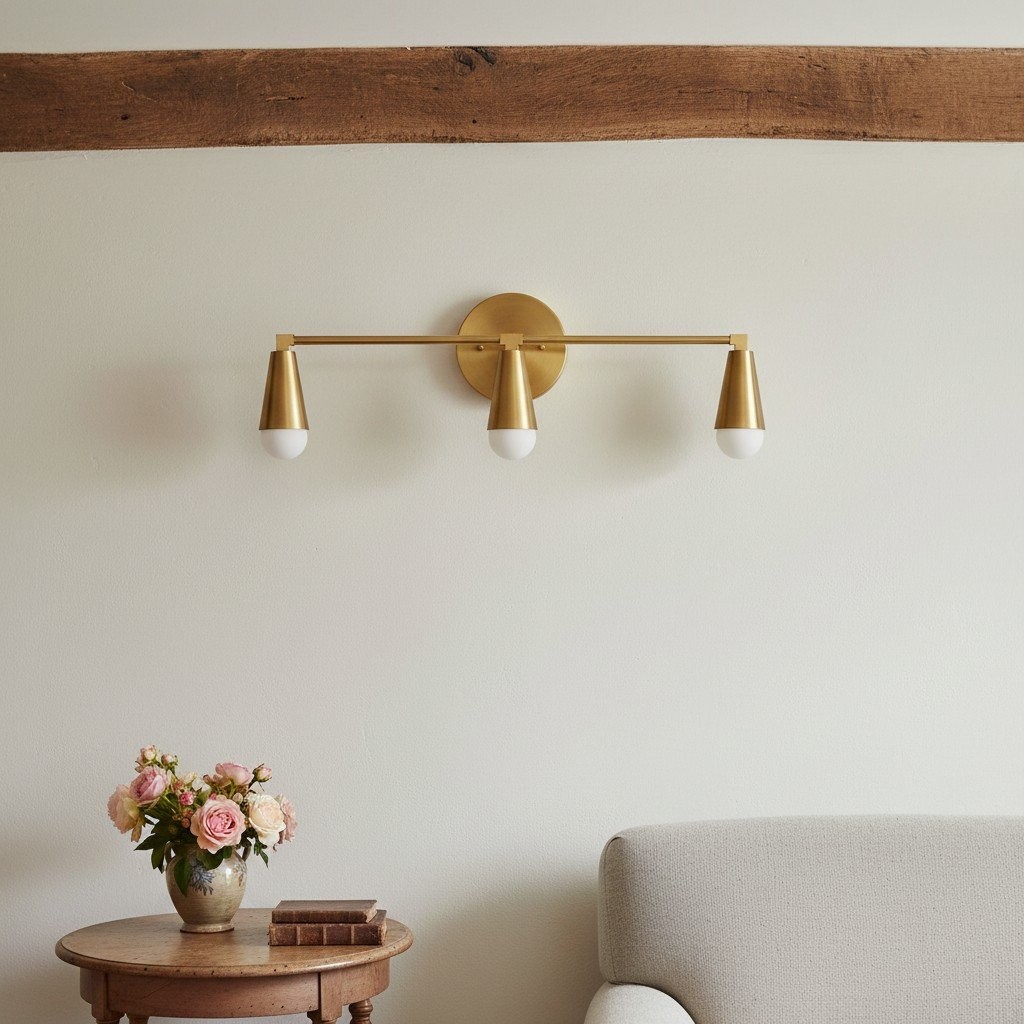 Pyralis Cone 3 Light Vanity Light - Modern Sconce T301