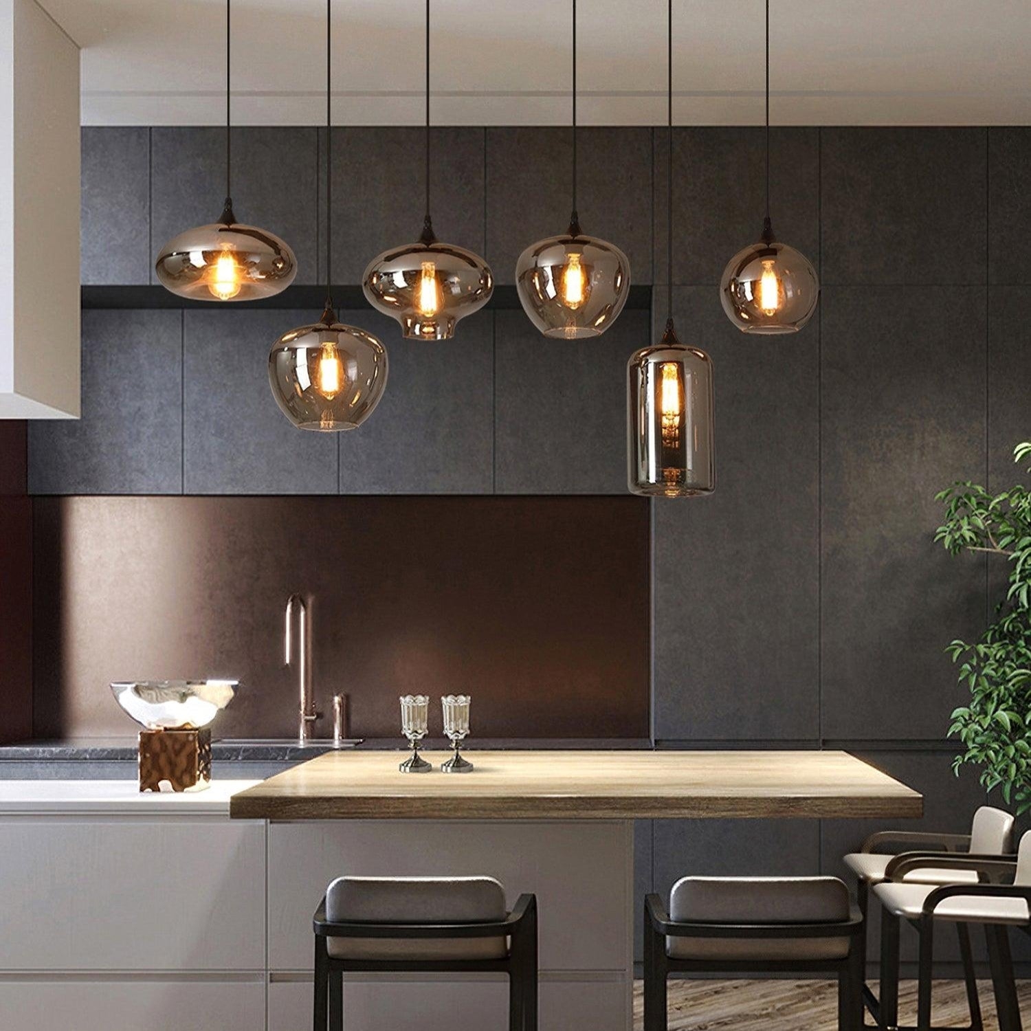 Bottle Pendant Light T1587