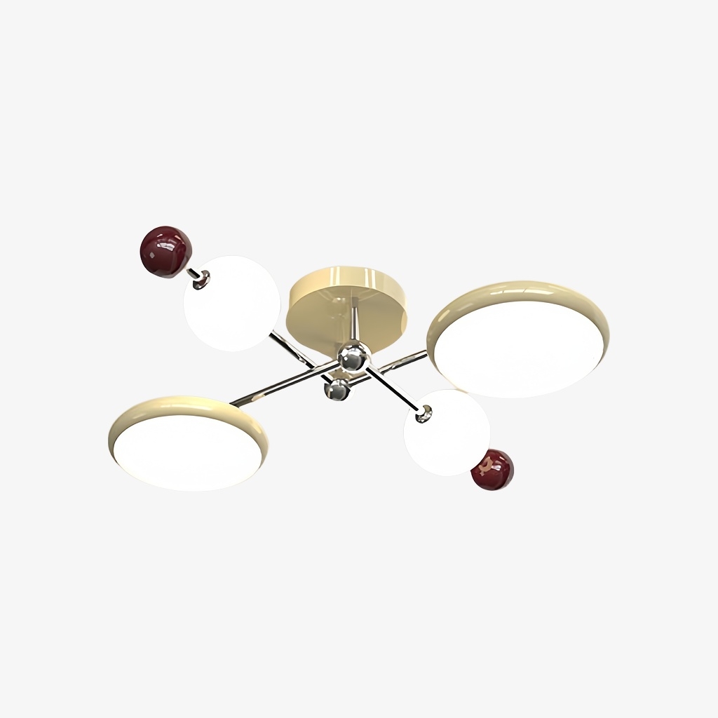 Bauhaus Style LED Ceiling Lamp - Branch Design for Living Room S390