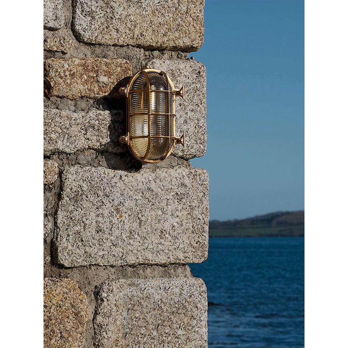 Fremantle Brass Bunker Sconce T1860