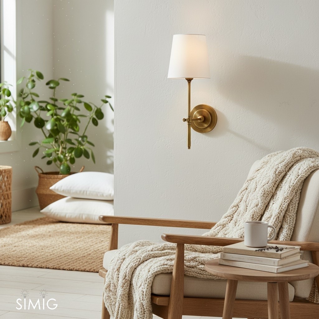 Geometric Bryant Wall Lamp – Industrial Style for Bedroom Lighting T441