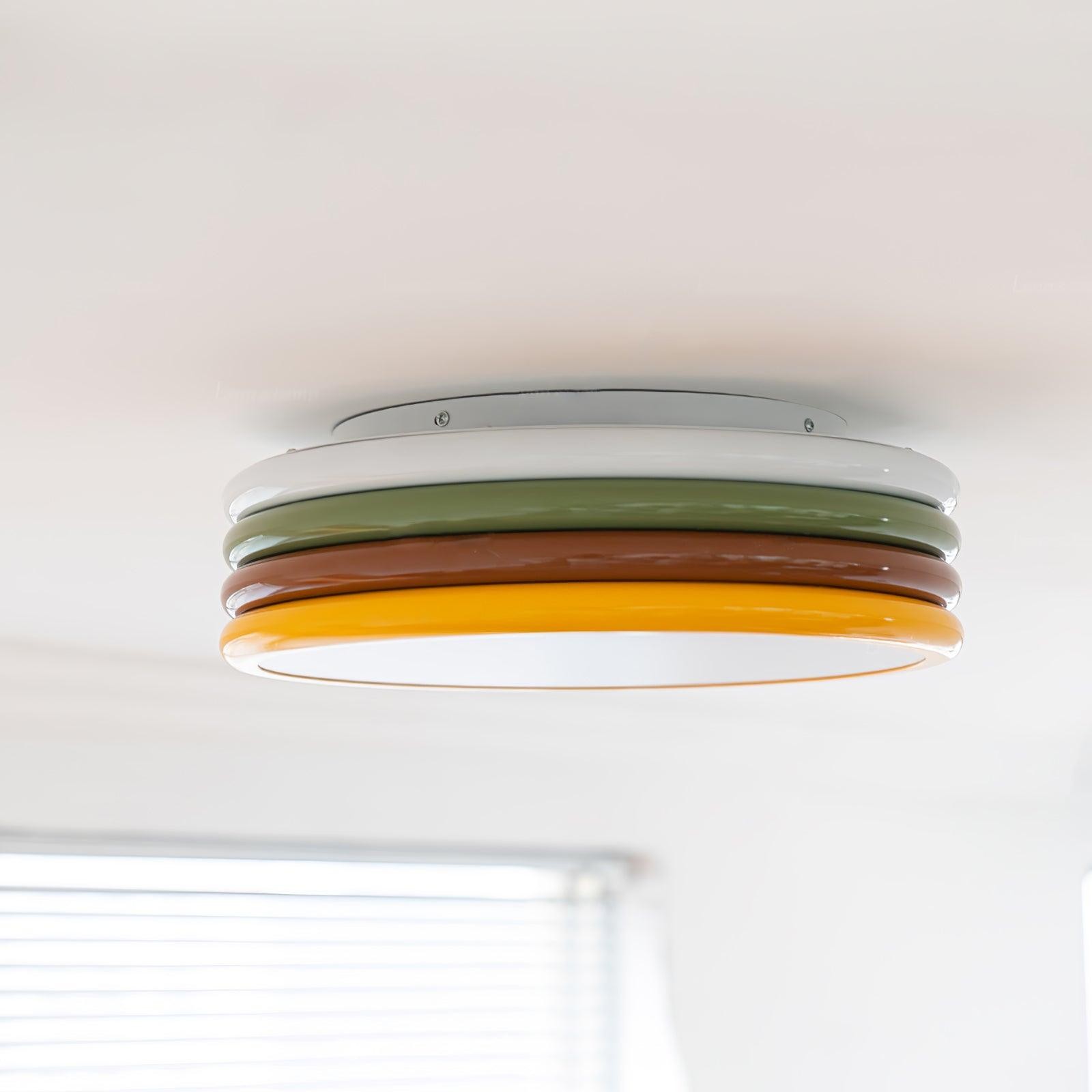 Scandinavian Simple Colorful Acrylic Ceiling Lamp For Bedroom M377