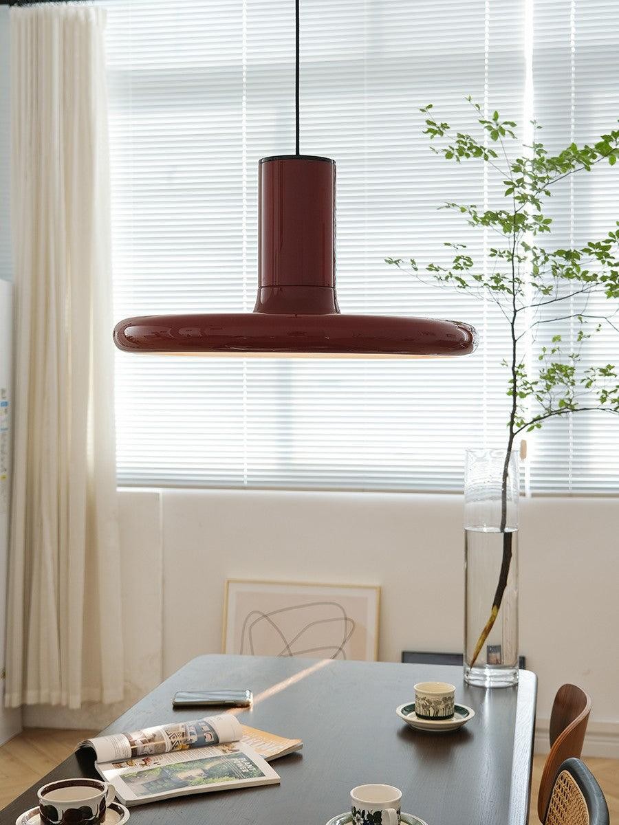 Vintage UFO Frisbee Pendant Lamp M341