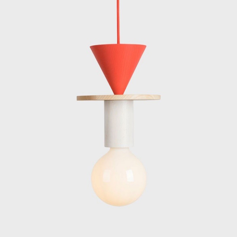 Creative Simple Wooden Pendant Light S155