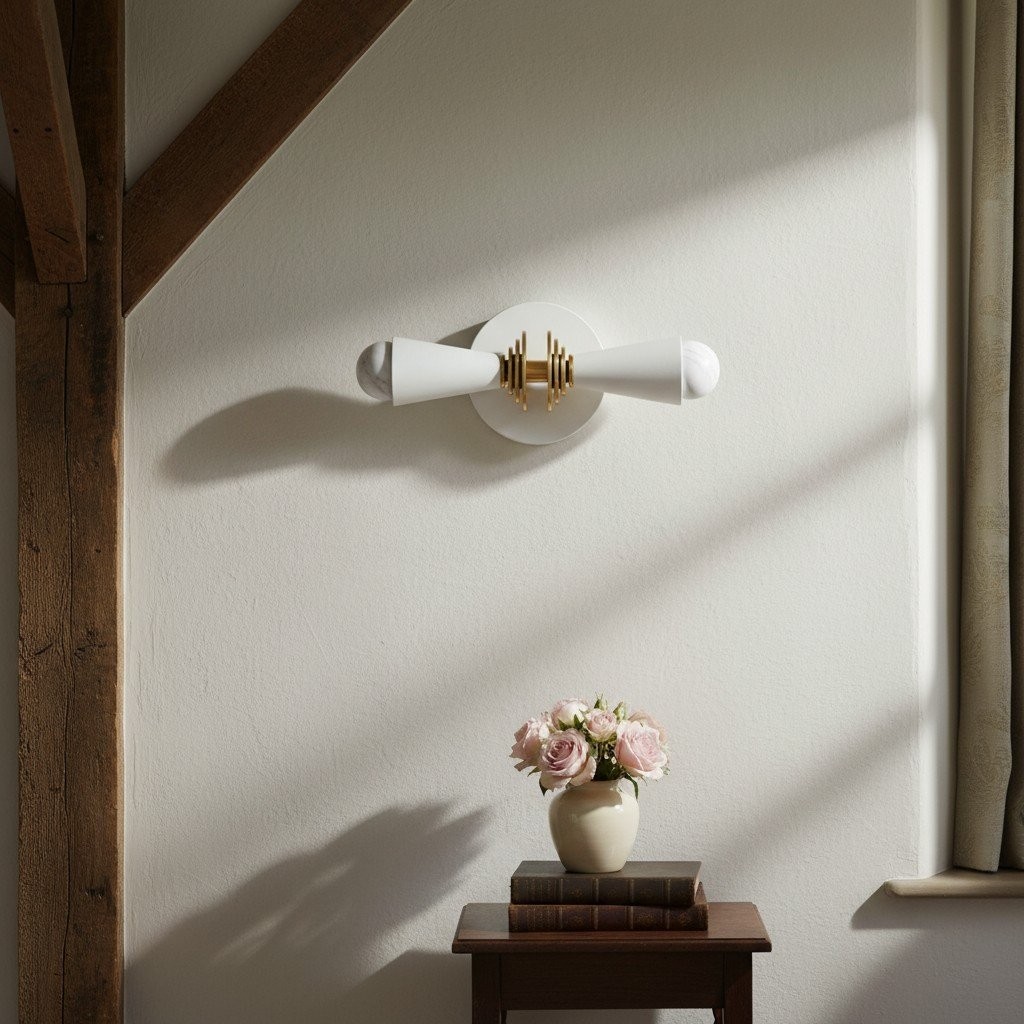 Pyralis Cone Art Deco Wall Light - Multi-Directional Sconce for Vanity or Wall T345