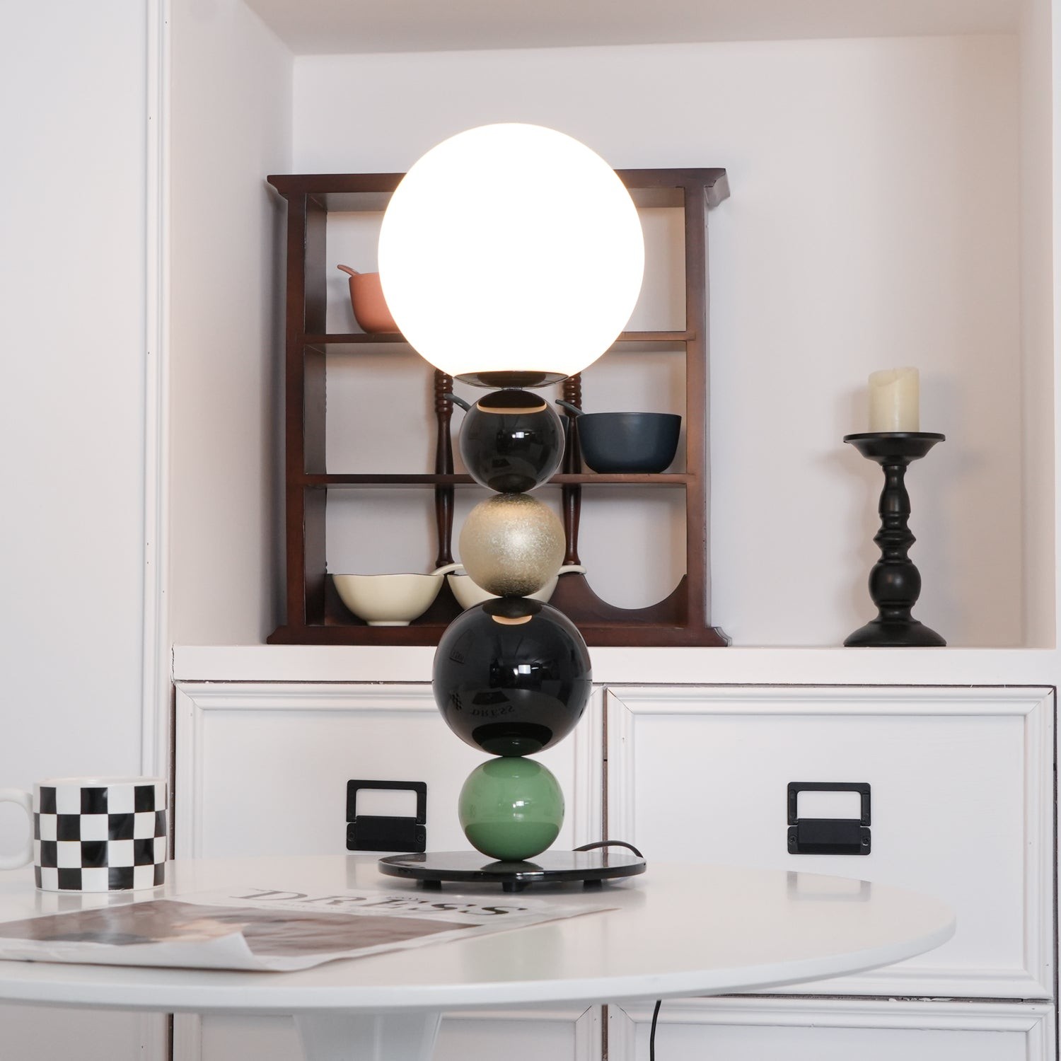 Modern Gourd Ball Table Lamp M226